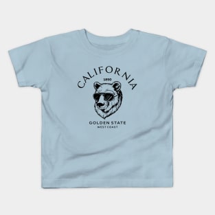 Bear and california Kids T-Shirt